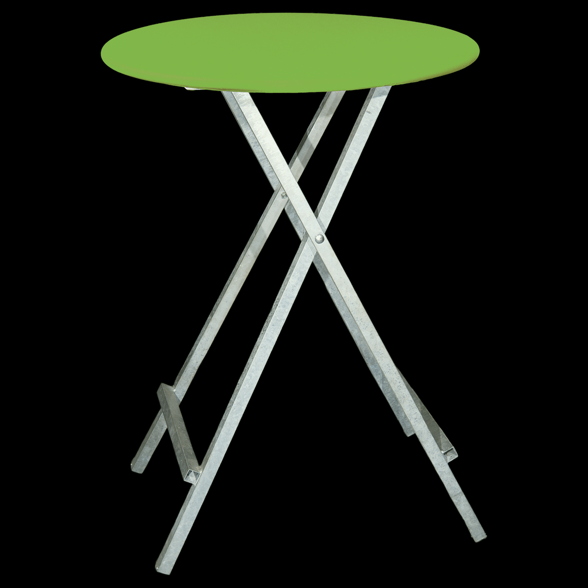 Stehtisch 80cm mit stabiler Steinplatte - schwere Ausführung (Miete)