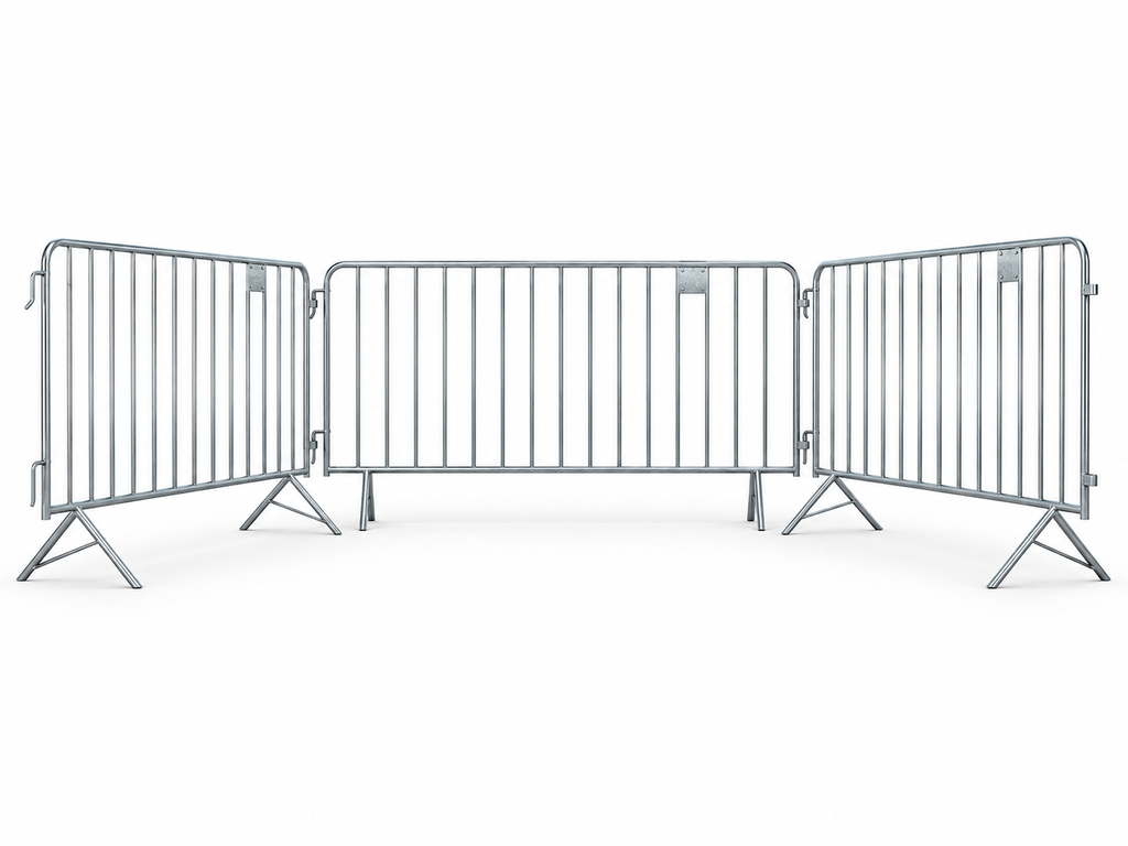 Absperrgitter 2,50mx1,10m – Veranstaltungsgitter zur Miete