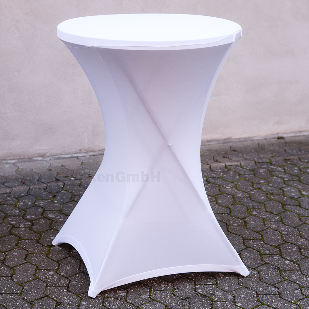 Stehtisch 80cm aus Kunststoff - leichte Ausführung (Miete)